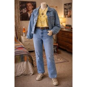 NWT VNTG Levi's 550 Red Tab Jeans Women's 10 Long Relaxed Tapered Y2K Mom‎ Jeans